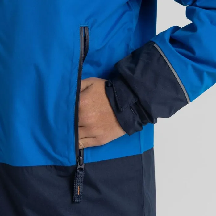 Kids Waterproof Jackets Craghoppers Kid039s Foyle Jacket Titan Blue Blue Navy Kids Waterproof Jackets Craghoppers Kid039s Foyle Jacket Titan Blue Blue Navy