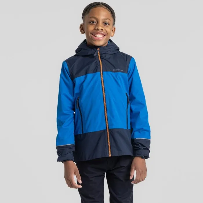 Kids Waterproof Jackets Craghoppers Kid039s Foyle Jacket Titan Blue Blue Navy Kids Waterproof Jackets Craghoppers Kid039s Foyle Jacket Titan Blue Blue Navy