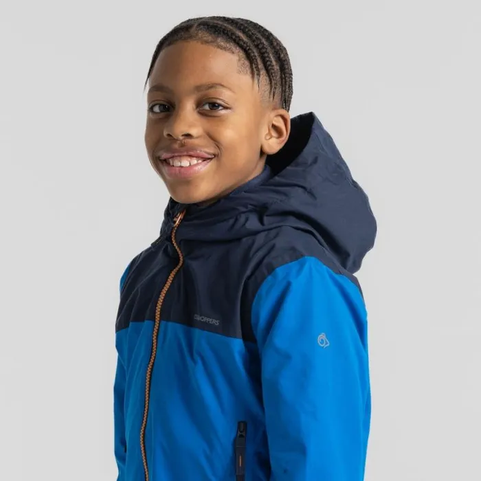 Kids Waterproof Jackets Craghoppers Kid039s Foyle Jacket Titan Blue Blue Navy Kids Waterproof Jackets Craghoppers Kid039s Foyle Jacket Titan Blue Blue Navy