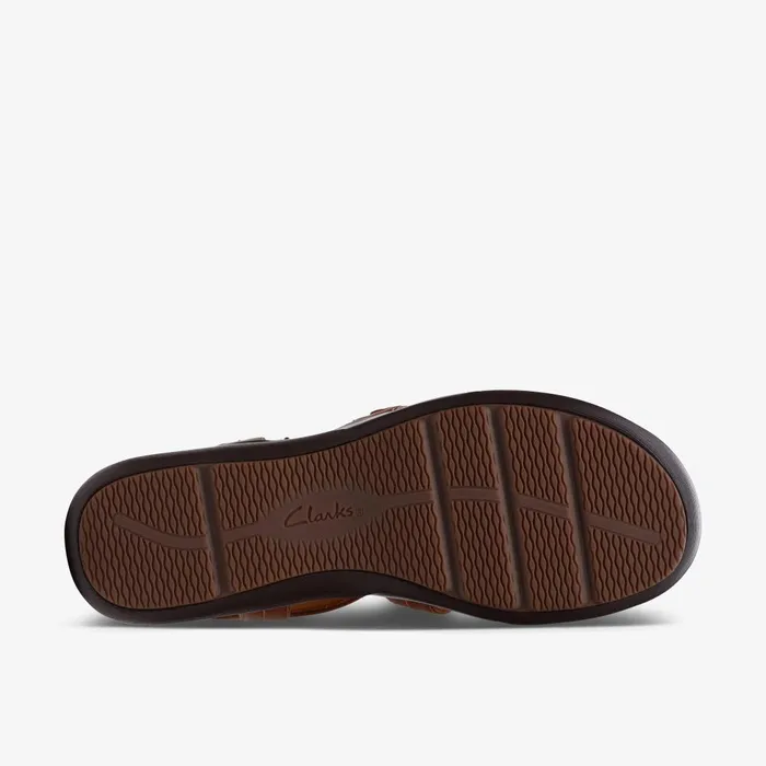 Kitly Step Tan Women Clarks Sandals and Flip Flops