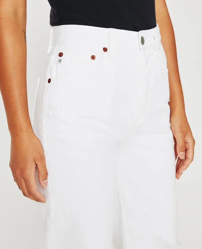 Knoxx Authentic White Destructed Women AG Jeans Denim Knoxx Authentic White Destructed Women AG Jeans Denim