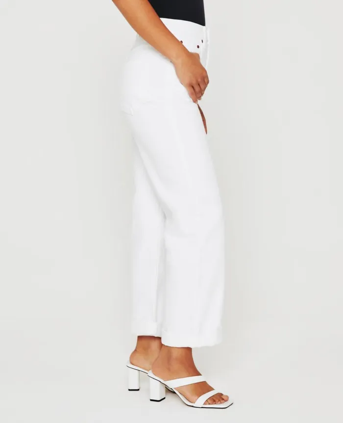 Knoxx Authentic White Destructed Women AG Jeans Denim Knoxx Authentic White Destructed Women AG Jeans Denim