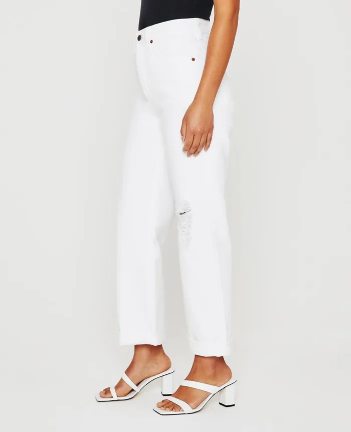 Knoxx Authentic White Destructed Women AG Jeans Denim Knoxx Authentic White Destructed Women AG Jeans Denim