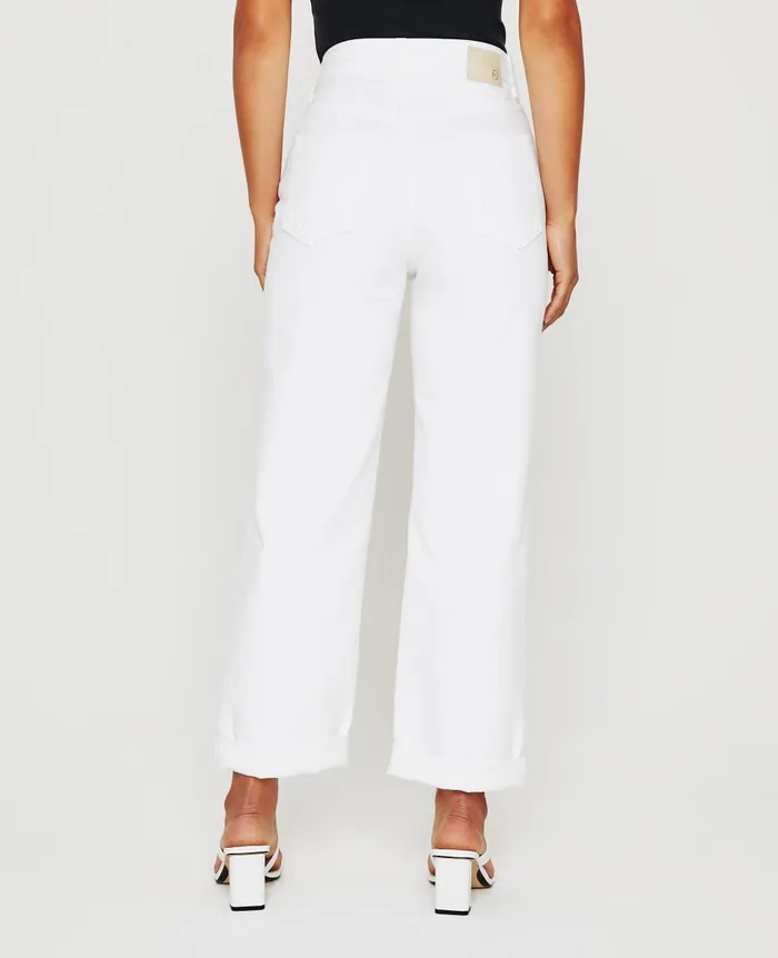 Knoxx Authentic White Destructed Women AG Jeans Denim Knoxx Authentic White Destructed Women AG Jeans Denim