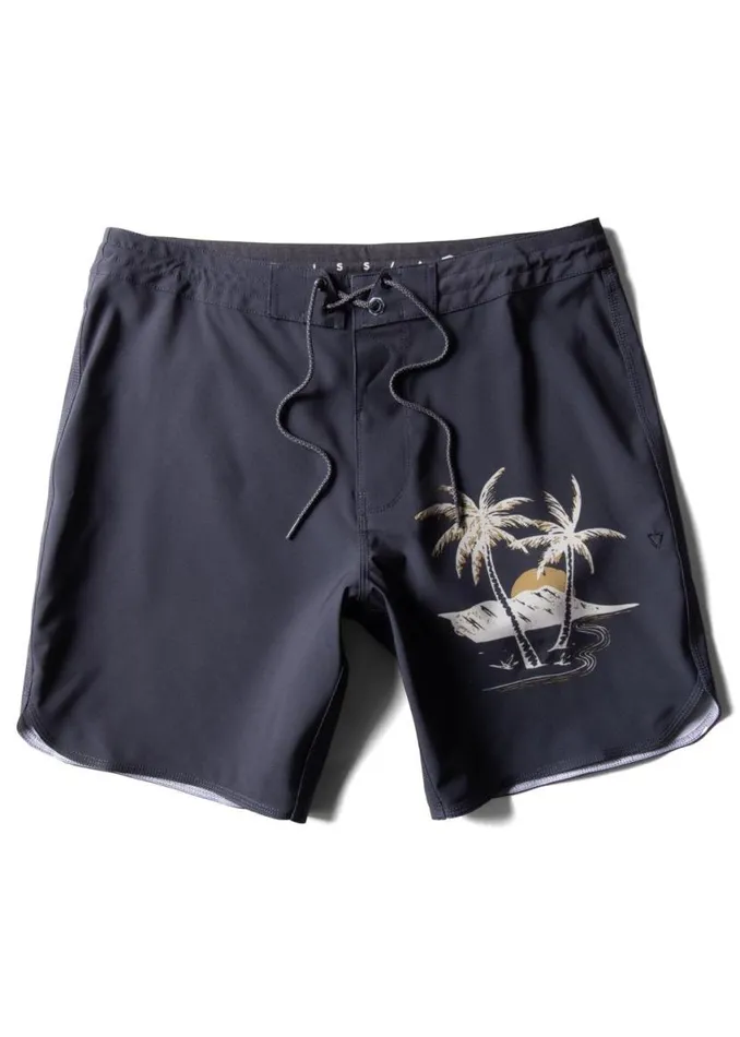 Le039Ahi 175quot Boardshort Phantom Men Vissla Boardshorts