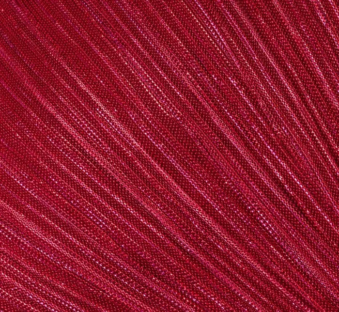 Long Dresses Womens Adrianna Papell Metallic Crinkled Mesh Draped Long Gown In Scarlet
