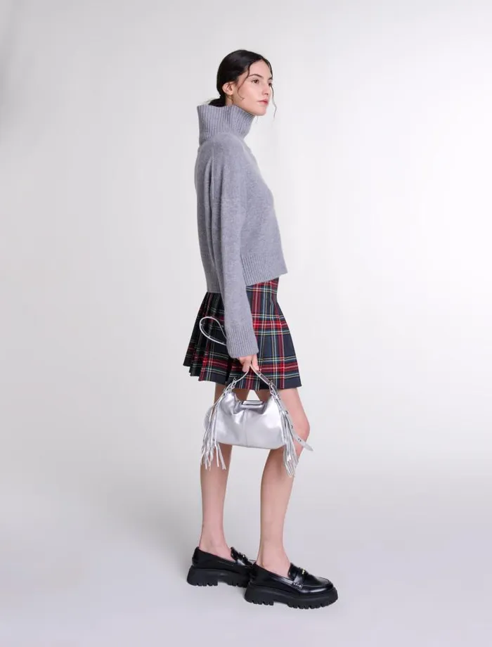 Maje Sweaters and Cardigans Womens Cashmere Knit Jumper Grey