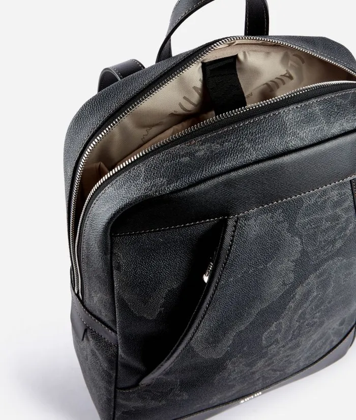 Man Briefcase Alviero Martini Geo Black Laptop Backpack