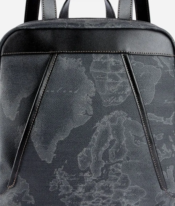 Man Briefcase Alviero Martini Geo Black Laptop Backpack
