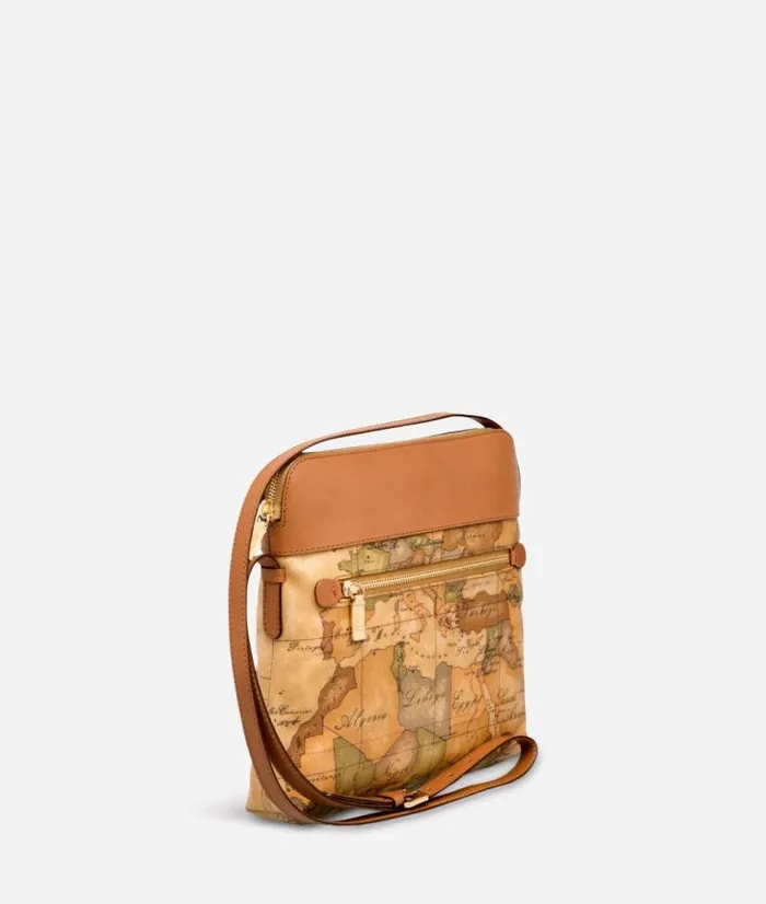 Man Crossbody and Messenger Bags Alviero Martini Geo Classic Medium Crossbody Bag