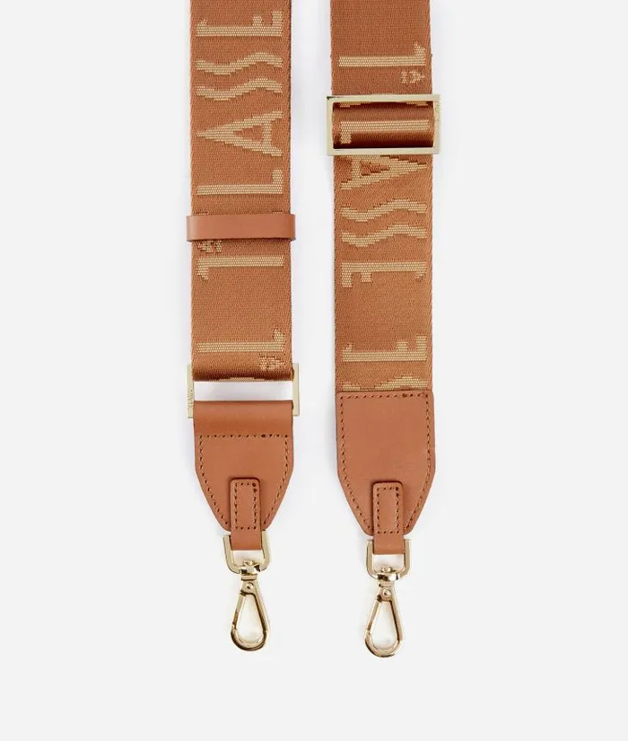 Man Other Accessories Alviero Martini Ribbon Shoulder Strap With 1 Classe Logo Brown