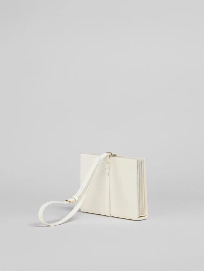 Marni Calf Leather Pouch Silk White Womens Handbags Marni Calf Leather Pouch Silk White Womens Handbags