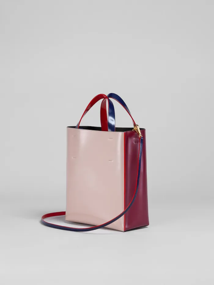 Marni Museo Small Bag In Tiger Print Leather Deep Red Womens Shopping Bags Marni Museo Small Bag In Tiger Print Leather Deep Red Womens Shopping Bags