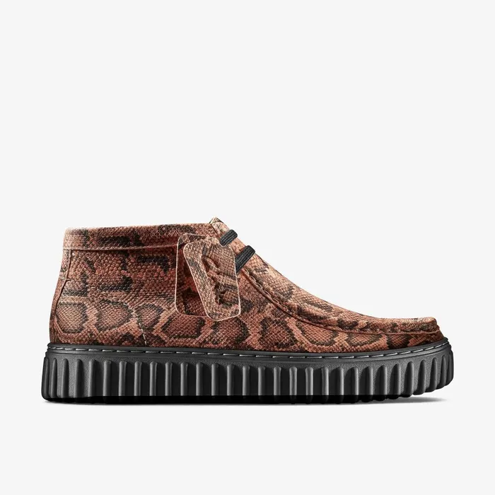 Martine Rose Torhill Hi Rose Snake WomenMen Clarks Boots and Booties