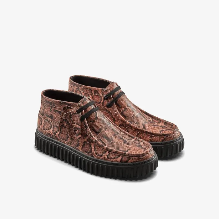 Martine Rose Torhill Hi Rose Snake WomenMen Clarks Boots and Booties