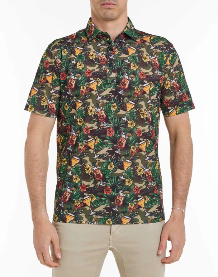Men039s Polo HAPPYCAMO Eshop PullIn Polo Shirts