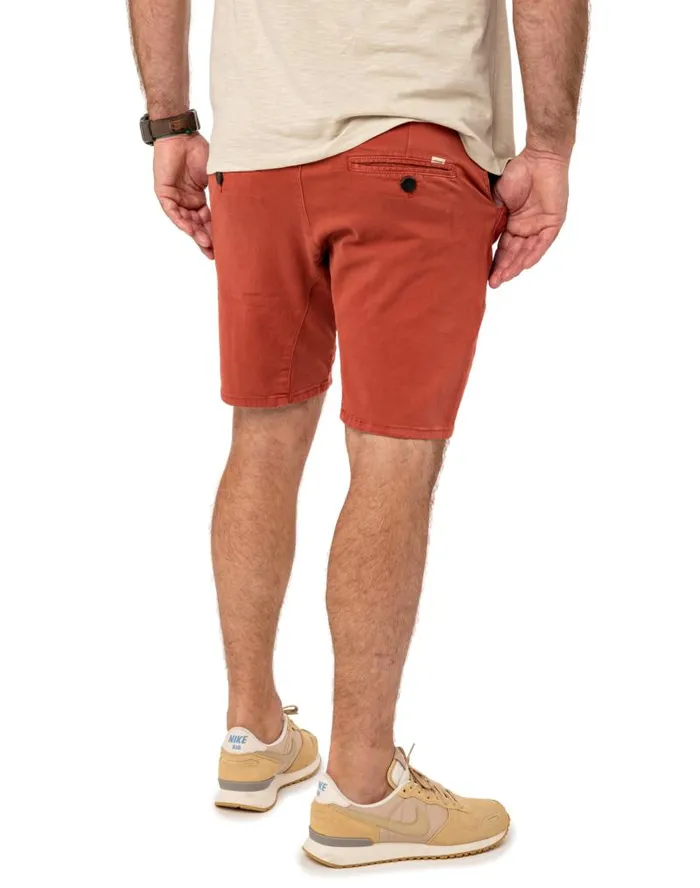 Men039s Short DENING SHORT CHINO CHERRY Eshop PullIn Dening Shorts