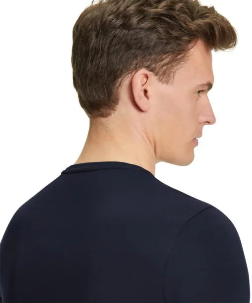 Men 2Pack Men TShirt Roundneck Daily Comfort Midnight FALKE Shirts