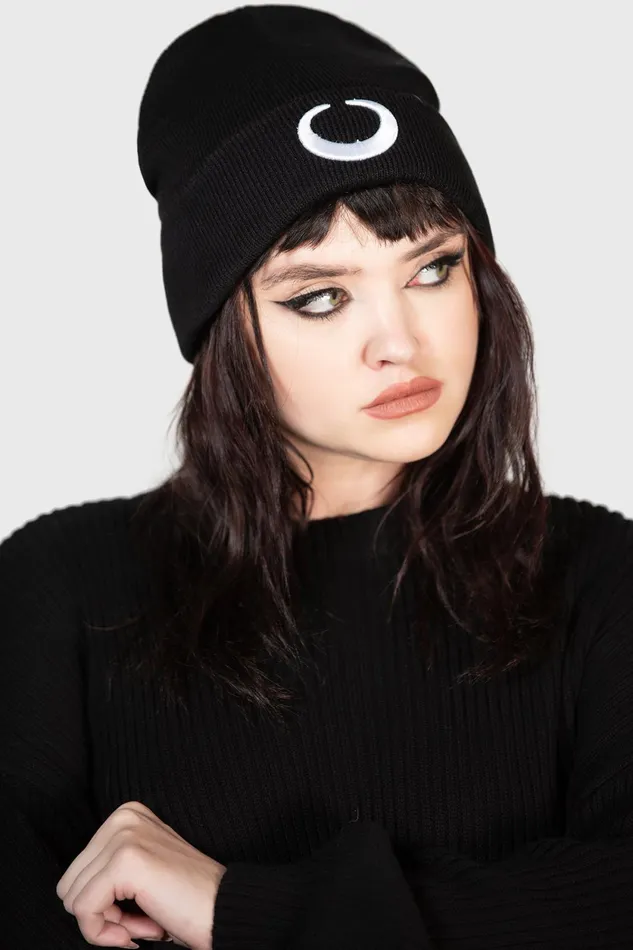 Men Accessories Killstar Luna Beanie B