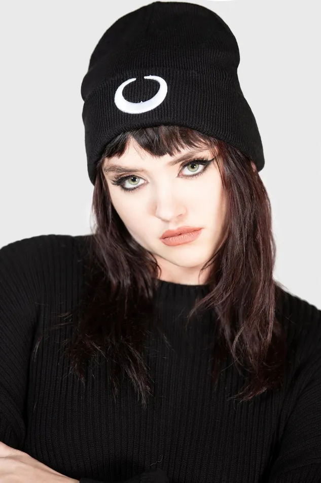 Men Accessories Killstar Luna Beanie B