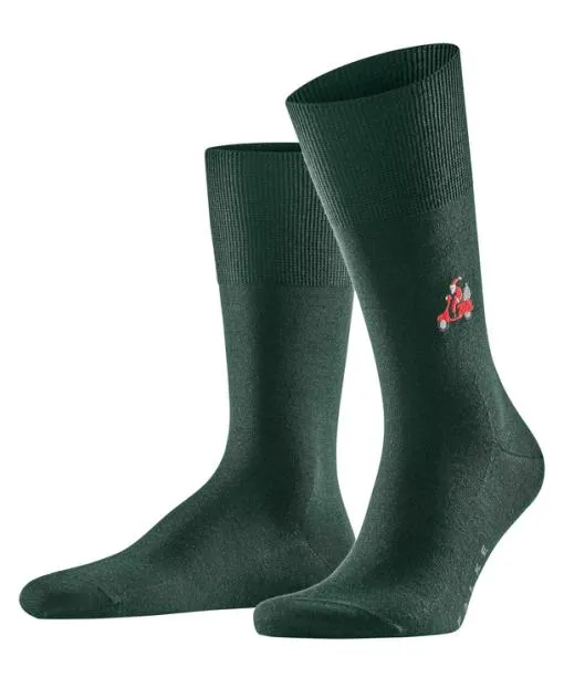 Men Airport Driving Santa Men Socks Hunter Green FALKE Socks