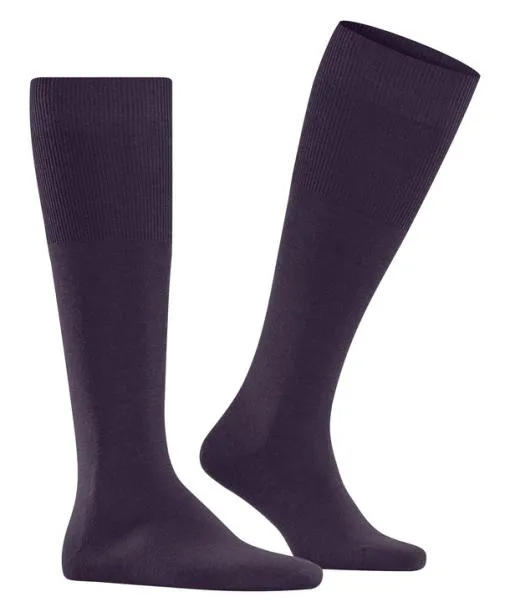 Men Airport Men Kneehigh Socks Amethyst FALKE Knee High Socks