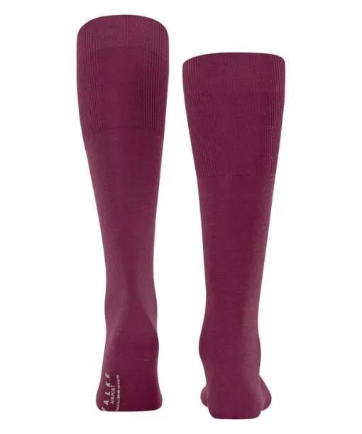 Men Airport Men Kneehigh Socks Red Plum FALKE Knee High Socks
