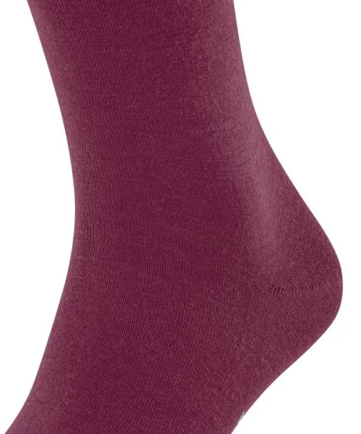 Men Airport Men Kneehigh Socks Red Plum FALKE Knee High Socks