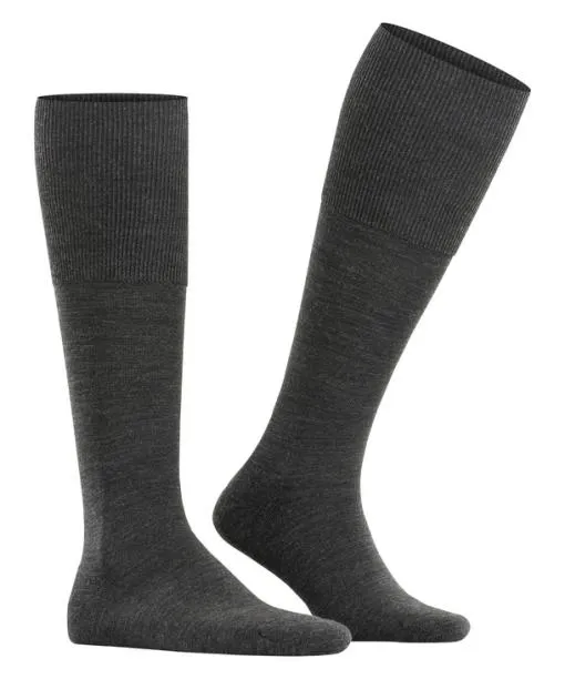 Men Airport Plus Men Kneehigh Socks Anthramel FALKE Knee High Socks