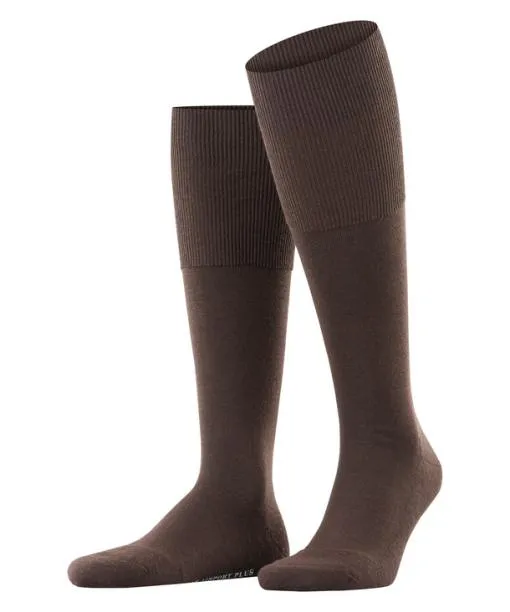 Men Airport Plus Men Kneehigh Socks Brown FALKE Knee High Socks