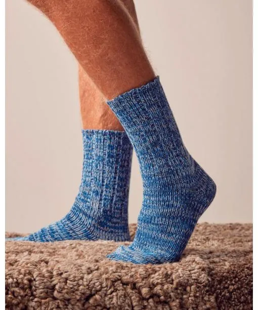 Men Brooklyn Men Socks Marine FALKE Socks
