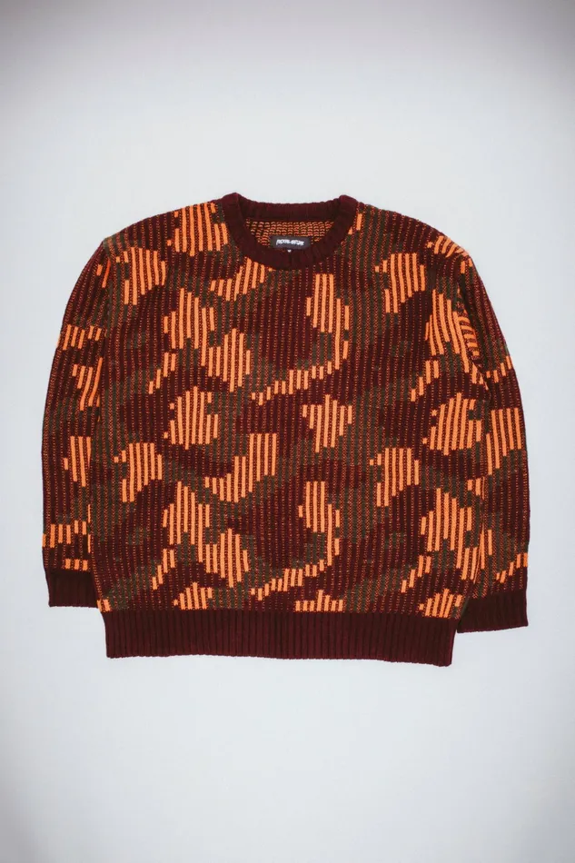 Men Camo Sweater Fucking Awesome Sweaters