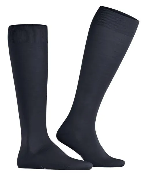 Men ClimaWool Men Kneehigh Socks Dark Navy FALKE Knee High Socks
