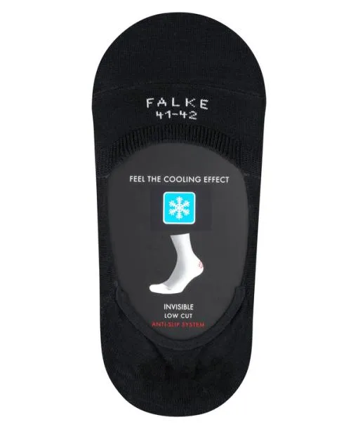 Men Cool 247 Men No Show Socks Black FALKE No Show Socks