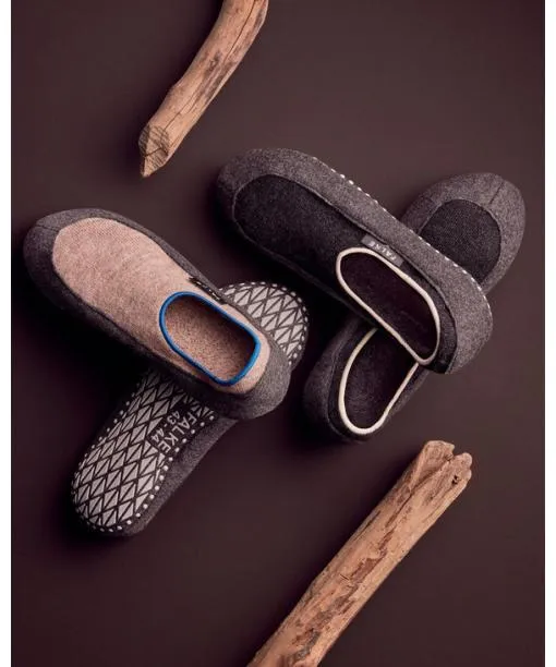 Men Cosyshoe Men Slippers Anthra Mel FALKE House Socks and Slippers