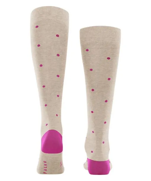 Men Dot Men Kneehigh Socks Pebble Mel FALKE Knee High Socks