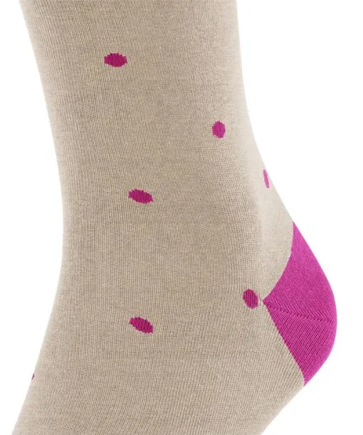 Men Dot Men Kneehigh Socks Pebble Mel FALKE Knee High Socks