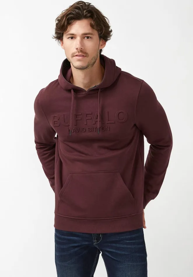 Men Fadol Fico Men039s Fleece Hoodie Fico Buffalo David Bitton Sweatshirts and Hoodies