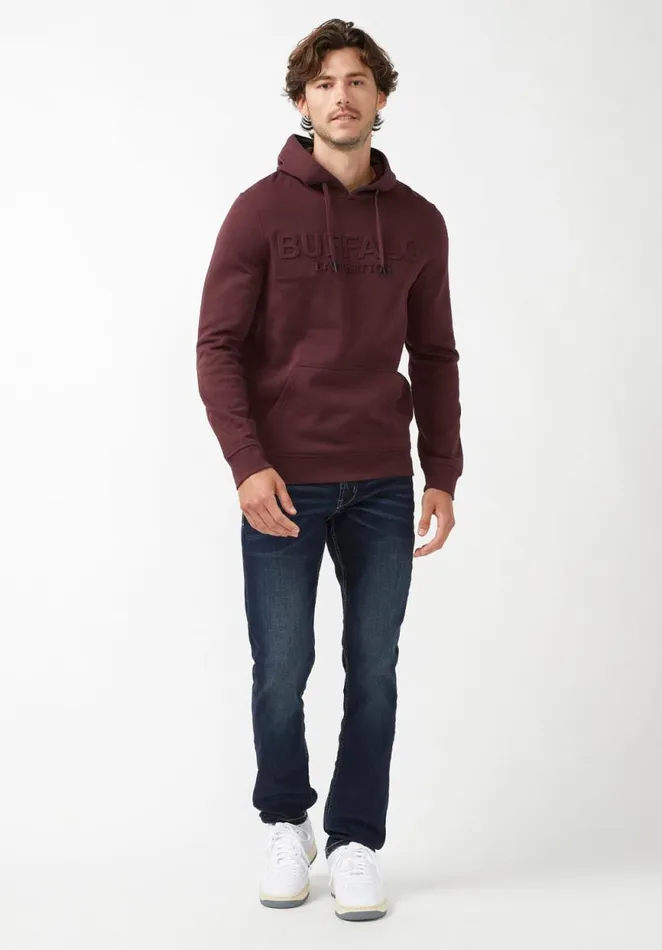 Men Fadol Fico Men039s Fleece Hoodie Fico Buffalo David Bitton Sweatshirts and Hoodies