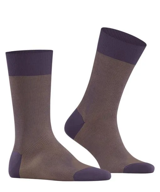 Men Fine Shadow Men Socks Amethyst FALKE Socks