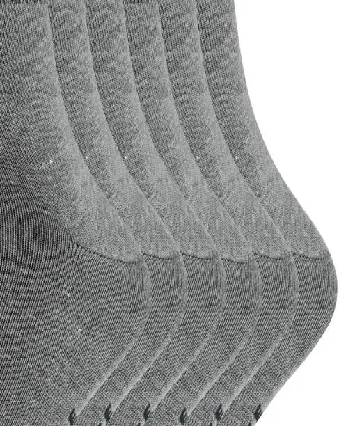 Men Happy 6Pack Men Socks Light Greymel FALKE Socks