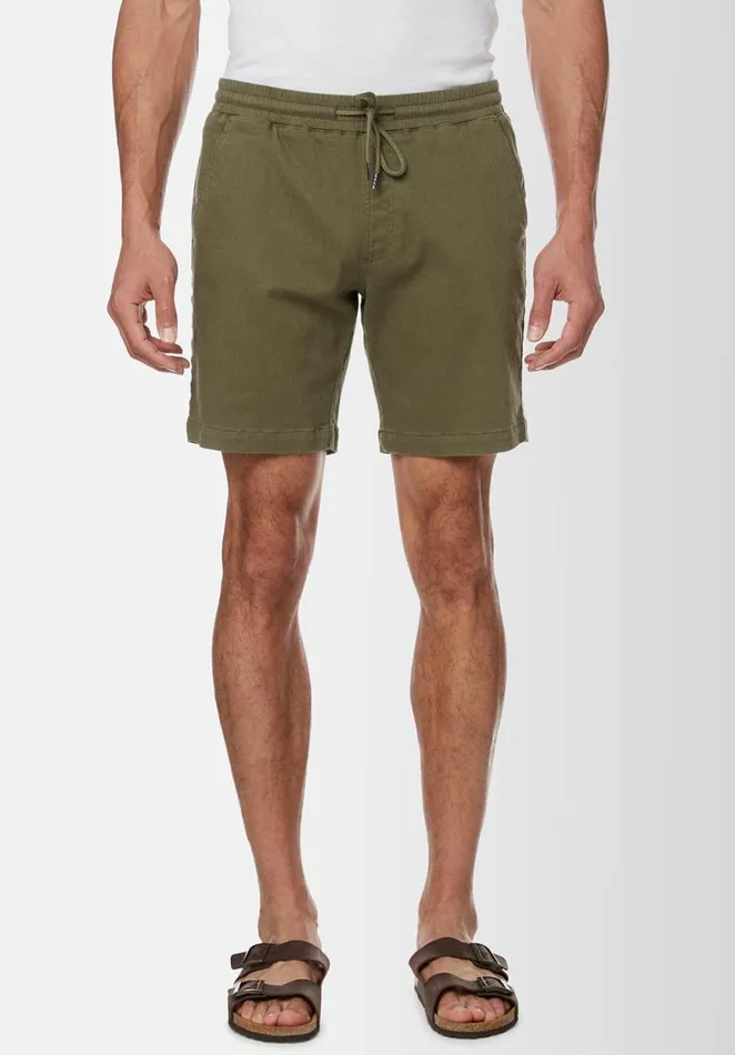 Men Higgers Cotton Twill Blend Army Green Shorts Army Green Buffalo David Bitton Shorts Men Higgers Cotton Twill Blend Army Green Shorts Army Green Buffalo David Bitton Shorts