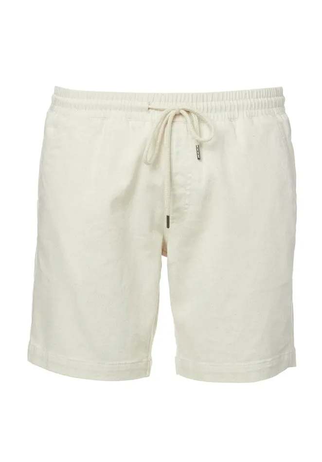 Men Higgers Cotton Twill Blend Army Green Shorts Army Green Buffalo David Bitton Shorts