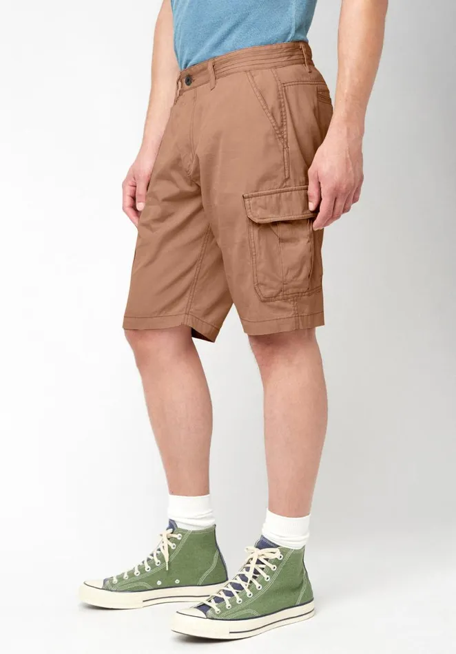 Men Hormoz Cotton Cargo Shorts Charcoal Buffalo David Bitton Shorts