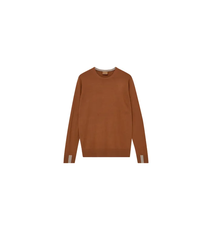 Men Knits MOS MOSH MMGAdam Soft Knit Sun Down