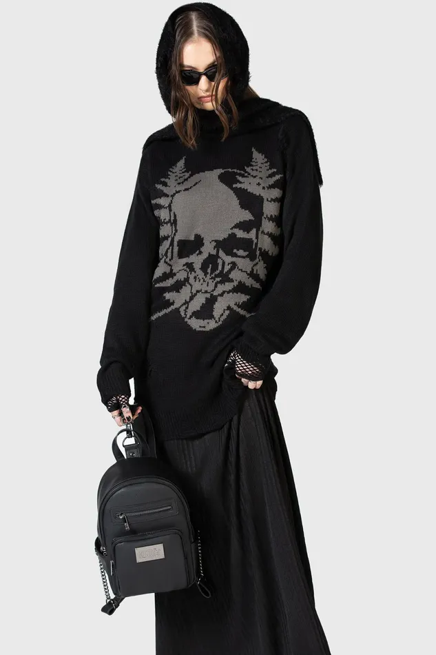 Men Knitwear Killstar Cause Fear Knit Sweater