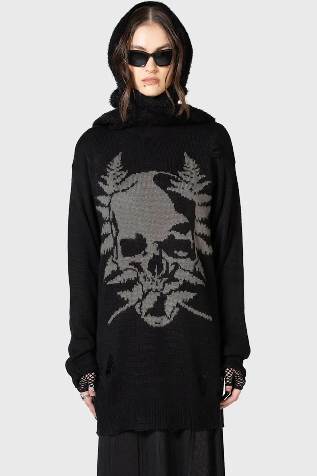 Men Knitwear Killstar Cause Fear Knit Sweater