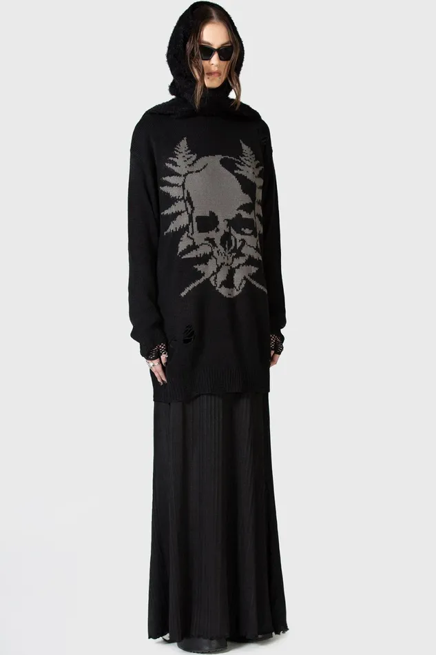 Men Knitwear Killstar Cause Fear Knit Sweater