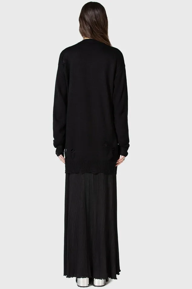 Men Knitwear Killstar Cause Fear Knit Sweater
