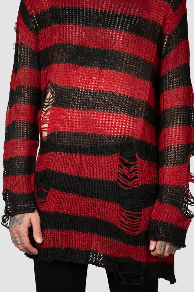 Men Knitwear Killstar Total Horror Knit Sweater